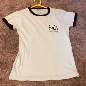 This is a blue ish shirt